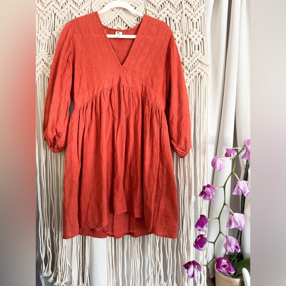 ROVE Women's Mini Dress in Vibrant Orange